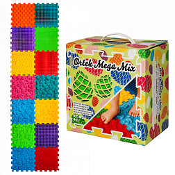 Masážní ortopedické podložky Ortek Puzzle "Mega Mix" 14 modulů