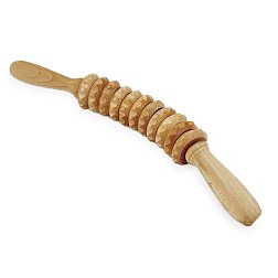 Elastický dřevěný masážní nástroj Akito