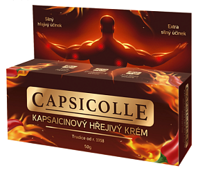 CAPSICOLLE kapsaicinový krém extra hřejivý 50g