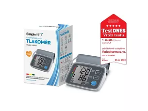 SimplyMed Pažní digitální tlakoměr s adapterem U80EH